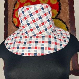 Vintage 1960s/1970s Checkered Bucket Hat